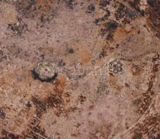 Ezüst (Ag) keresztelő készlet, jelzett, fa díszdobozban, nettó 143g + ezüst (Ag) nyelű kés