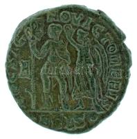 Római Birodalom / Siscia / II. Constantinus 350. Maiorina bronz (4,47g) T:XF, kitörés a peremen
Rom...
