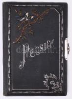 1888-1954 Kolozsvár, emlékkönyv érdekes bejegyzésekkel, közte De Gerando Antonina (1845-1914) pedagógus, író, leányiskolai igazgató bejegyzésével; bethleni gróf Bethlen Györgyné (szül. báró Jósika Paula) (1889-1962) aláírásával; Réthy Oszkár (1875-?), Réthy Mór (1846-1925) matematikus, fizikus fiának bejegyzésével; stb. (Átnézésre érdemes!) Dombornyomott, kapcsos egészvászon-kötésben, kissé sérült, részben szétváló fűzéssel.