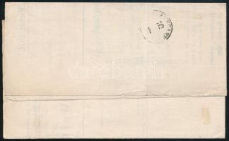 1871 Réznyomat 2kr nyomtatványon Szászországba / on printed matter to Saxony "SOPRON" - Sc...