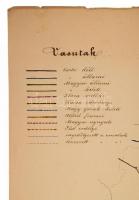 cca 1857-1872 Sóhivatalok térképe / Übesichts Karte des Versorgung der Salztransporte für das Königr...