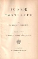 Ribáry Ferenc - Molnár Antal - Marczali Henrik: Világtörténelem a mívelt magyar közönség számára. Fö...
