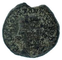 Római Birodalom 325-326 / II. Constantius / Heraclea / AE follis bronz (2,32g) T:VF anyaghiány Roman Empire 325-326 / Constantius II / Heraclea / AE follis bronze "FL IVL CONSTANTIVS NOB [C] / PROVIDEN-TIAE CAESS SMHA." Camp gate with two turrets, no doors; above, star. (2,32g) C:VF missing material RIC VII 78