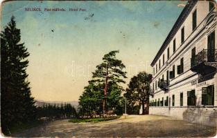 1914 Szliács, Sliac; Pest szálloda, Fürdőigazgatóság / spa, directorate (Rb)