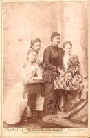 [Fotóalbum] Lám Frigyes dobsinai magyar királyi postamester úr tágabb felvidéki családjának fotóalbu...