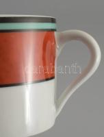 Limoges Philippe Deshoulieres kétszemélyes reggeliző készlet, csésze alátéttel és desszertes tányér....