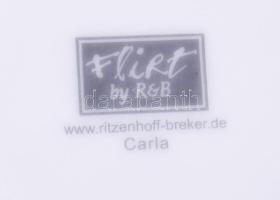 Ritzenhoff "Caria" kétszemélyes reggeliző szett, csésze alátéttel és desszertes tányér, je...