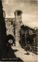 Jerusalem, Tower of Antonia. photo (EK)