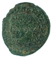 Római Birodalom 328 / II. Constantius / Constantina (Arles) / AE follis bronz (1,94g) T:XF,VF kitörés a peremen Roman Empire 328 / Constantius II / Constantina (Arles) / AE follis bronze "[FL IVL CONSTANTIVS] NOB C / P[ROV]IDEN-TIAE CAESS QCONST" Campgate with six layers, two turrets, no doors, star above, top and bottom layers empty blocks. S-F across fields (1,94g) C:XF,VF crack at the edge RIC VII 320