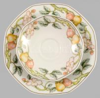Villeroy &amp; Boch - Heinrich "Fruit Garden" egyszemélyes reggeliző készlet, csésze a...