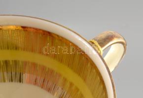 Winterling mid-century egyszemélyes reggeliző készlet, csésze alátéttel és desszertes tányér. Jelzet...