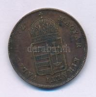 1848. 1kr Cu T:VF, patina
Adamo B1