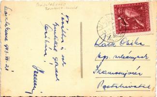 1943 Szászlekence, Lekence, Lechnita, Lechnitz; Református erődtemplom / Calvinist fortified church....