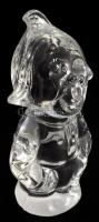 3 darabos kristály szobor sorozat: Max, Moritz, Witwe Bolte. Wilhelm Busch (1832-1908) német író Max...