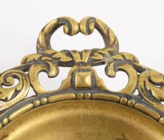 Keleti bronz kínáló d: 12 cm + elefánt alakú hamuzó 9x14 cm