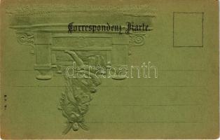 Wien, Vienna, Bécs; Ferdinand Raimund-Denkmal. B.K.W.I. / monument. Emb