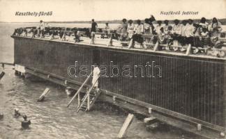 Keszthelyfürdő Napfürdő fedélzet