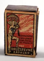 cca 1920-1940 7 db jugoszláv és csehszlovák gyufásdoboz, változó állapotban