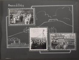 1941 A Standard Villamossági R.T. emlékalbuma Sziklay Ernő kormányfőtanácsos, vezérigazgató részére,...