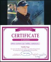 Mark Harmon amerikai színész aláírása, aki leginkább a NCIS - Tengerészeti helyszínelők című sorozat...