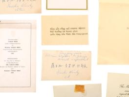 1950-1980 Szarka Károly (1923?2005) diplomata, nagykövet, külügyminiszter-helyettes részre szóló, ha...