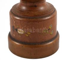 Festett fa borsdaráló, m: 41 cm