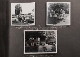 1943 A Standard Villamossági R.T. által szervezett ifjúsági tábor emlékalbuma, Sziklay Ernő kormányf...