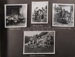 1943 A Standard Villamossági R.T. által szervezett ifjúsági tábor emlékalbuma, Sziklay Ernő kormányf...