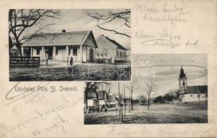 Pilisszentiván templommal