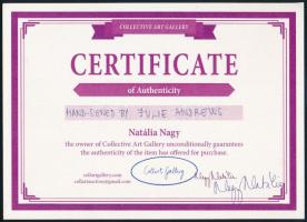 Julie Andrews (1935-) Oscar-, háromszoros Golden Globe-, háromszoros Primetime Emmy-, valamint BAFTA...