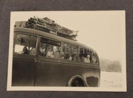 cca 1936-1938 Kisgyörgy Lajosné, szül. Fedor Magda (1914-2017) világ- és Európa-bajnoki ezüstérmes s...