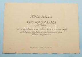 cca 1936-1938 Kisgyörgy Lajosné, szül. Fedor Magda (1914-2017) világ- és Európa-bajnoki ezüstérmes s...