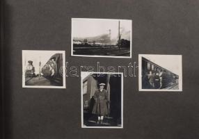 cca 1936-1938 Kisgyörgy Lajosné, szül. Fedor Magda (1914-2017) világ- és Európa-bajnoki ezüstérmes s...