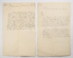 1797-1815 Felvidékről származó dokumentumgyűjtemény, kb. 59 db, közte Nagyszombat, Ürmény, Érsekújvá...