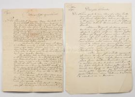 1797-1815 Felvidékről származó dokumentumgyűjtemény, kb. 59 db, közte Nagyszombat, Ürmény, Érsekújvá...