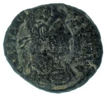 Római Birodalom 347-348 / II. Constantius / Siscia / AE follis bronz (1,72g) T:VF,F Roman Empire 347-348 / Constantius II / Siscia / AE follis bronze "CONSTAN-TIVS PF AVG / VICTO[RIAE DD AVGGQ NN] - epsilon SIS dot" two Victories facing each other holding wreaths. (1,72g) C:VF,F RIC VIII 184