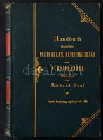 Senf: Handbuch sämtlicher Postmarken, Briefumschläge und Streifbänder (1895) Bélyeg és díjjegyes katalógus, nagyon szép állapotban