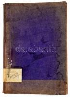 Pettenkoffer Sándor: Utmutatás a must és a bor helyes kezelésére. Bp.,1910, Pallas, 263 p. Korabeli ...