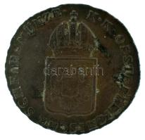 Ausztria 1816A 1/4kr Cu T:VF patina
Austria 1816A 1/4 Kreuzer Cu C:VF patina