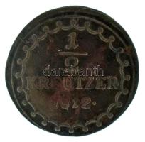 Ausztria 1812S 1/2kr Cu T:VF Austria 1812S 1/2 Kreuzer Cu C:VF