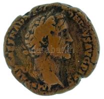 Római Birodalom 138 / Antoninus Pius / Róma / As bronz (11,24g) T:VF,F Roman Empire 138 / Antoninus Pius / Rome / As bronze "IMP T AEL CAES HAD[RI ANT]ONINVS AVG PIVS / PM TR POT C[OS DES II] - S-C" (11,24g) T:VF,F RIC III 526a