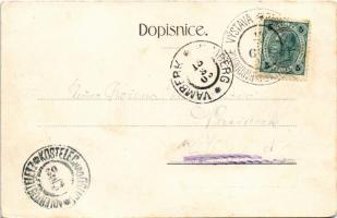 Pardubice, Pardubitz; Vychodoceská Vystava v Pardubicích. Prumyslovy palác 1903 / East Bohemian Exhi...