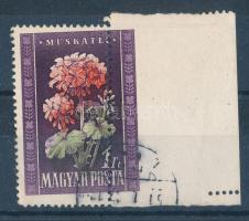 1950 Virág (I.) 1Ft látványos elfogazással és színeltolódással