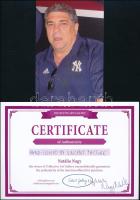 Vincent Pastore - A Maffiózók sztárjának aláírása
Vincent Pastore amerikai színész, aki a Maffiózók...