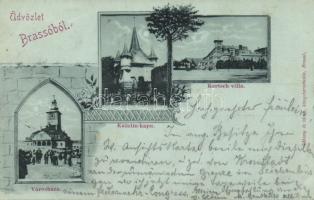 1899 Brassó with Villa Kertsch and Katalin gates (EK)