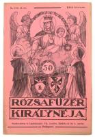 1934 A Rózsafüzér királynéja c. újság Induló I. évfolyama 1-12. számok