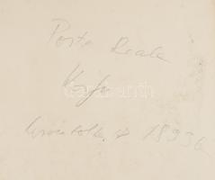 cca 1890-1900 Bartolomeo Borri (1842-1924): Görögország, Korfu, "Porta Reale" (lebontották...