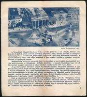 1936 "Uj Magyarság Utazási Irodájának Olimpiai Különvonatai Berlinbe..." Bp., 1936, Stádiu...