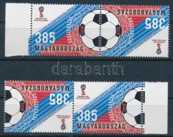 2018 Labdarúgó VB 2 klf fordított állású pár / 2 x Mi 5973 inverted pair
