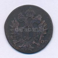 1800E 1kr Cu "I. Ferenc" Szomolnok T:F, patina Krause KM#2111